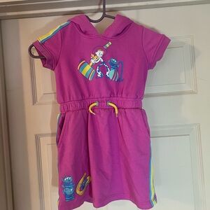 Disney Parks Toy Story Summer Splash Collection Pink Dress Youth Size 5/6